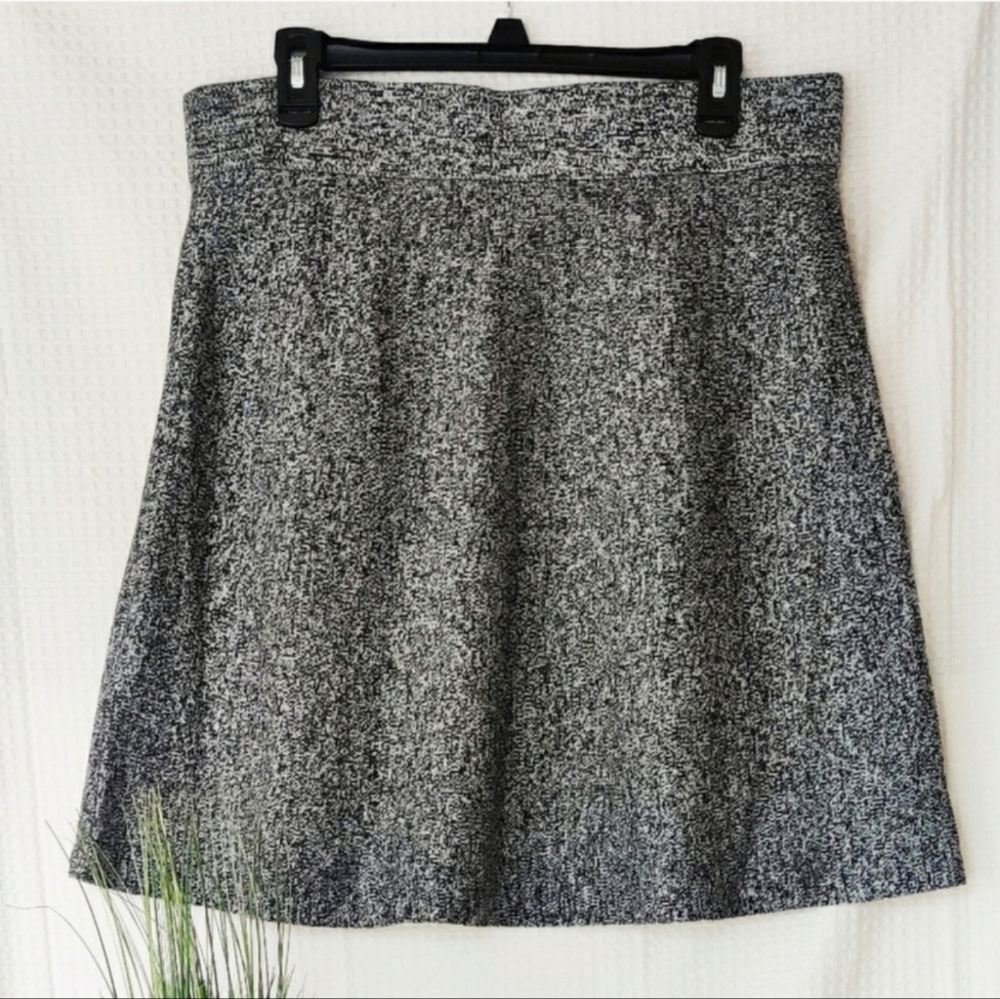 LLoft Women's Gray Flare Skirt Size Large